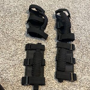 Jeep wrangler handle grips